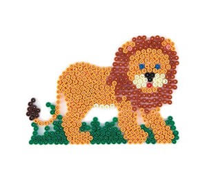 Kreative leker - Hama Ironing Beads Pegboard-Lion - 293