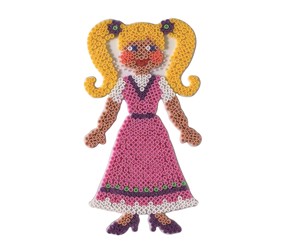 Kreative leker - Hama Ironing Beads Pegboard Girl - 304