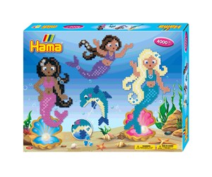 Kreative leker - Hama Iron-on bead set Mermaids 4000 pcs. - 3150