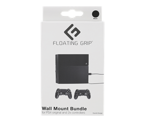 Spill - Tilbehør - Floating Grip Playstation 4 (PS4 original) Wall Mounts Standard Bundle - Balck - Accessories for game console - Sony PlayStation 4 - 5713474100002