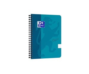 Blokker & Notisbøker - Oxford Touch Notebook A5 squared 5 mm soft touch cover twin-wire 180 pages - 400104100