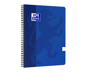 Blokker & Notisbøker - Oxford Touch Notebook A4 ruled 7 mm soft touch cover twin-wire 140 pages - 400103994