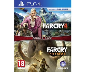 Spill - Far Cry 4 + Far Cry: Primal - Double Pack - Sony PlayStation 4 - Collection - 3307215984307