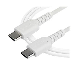 USB - StarTech.com 2 m / 6.6 ft. USB C Cable - White - Aramid Fiber - USB-C cable - 2 m - RUSB2CC2MW