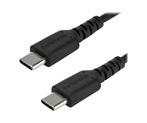 USB - StarTech.com 1 m / 3.3ft. USB C Cable - Black - Aramid Fiber - USB-C cable - 1 m - RUSB2CC1MB