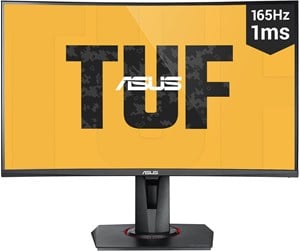 Skjerm - 27" ASUS TUF Gaming VG27WQ - 2560x1440 (QHD) - 165Hz - VA - Curved - 90LM05F0-B01E70