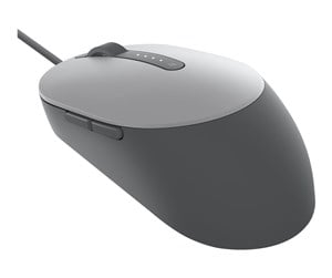 Mus - Dell Laser Wired Mouse MS3220 Titan Grey - Mus - Laser - 5 - Grå - MS3220-GY