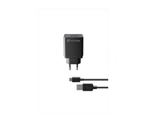 Mobil - Adaptere og ladere - CELLULAR 10 Watt USB-C KIT Black - ACHKIT10WTYCK