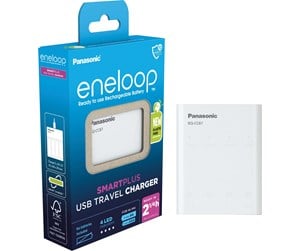 Batteri - Panasonic eneloop BQ-CC87 battery charger - BQ-CC87USB