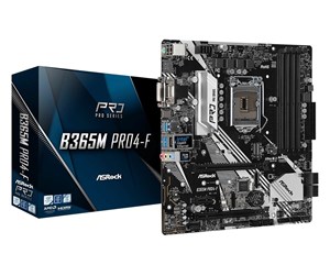 Hovedkort - ASRock B365M PRO4-F Hovedkort - Intel B365 - Intel LGA1151 socket - DDR4 RAM - Micro-ATX - B365M PRO4-F