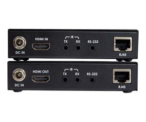 Repeater & Transceiver - StarTech.com HDMI over CAT6 Extender - 4K 60Hz - 330' (100m) - IR Support - video/audio/infrared extender - HDMI - ST121HD20L