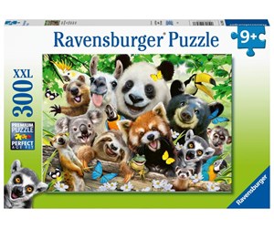 Puslespill - Ravensburger Wildlife Selfie 300p - 10112893