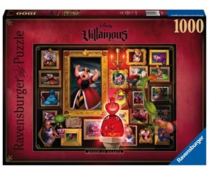 Puslespill - Ravensburger Villainous: Queen of Hearts 1000p - 10215026