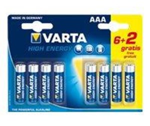 Batteri - VARTA High Energy 6+2 - 4903121428