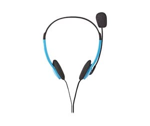 Hodetelefoner - Nedis CHST100BU - headset - CHST100BU