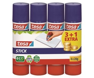 Tape & Lim - tesa Glue Stick ecoLogo 4 x 20g - 57088-00200-03