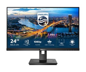 Skjerm - 24" Philips B Line 243B1 - 1920x1080 - 75Hz - IPS - 65W USB-C - 243B1/00