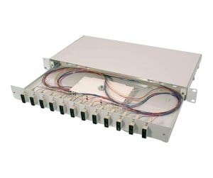 Tilbehør - DIGITUS fibre-optic splice box - 1U - 19" - DN-96321-4