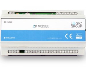 Smarthus - Logic Group ZIF5030 Z-Wave DIN-Rail Smart Module for Heating Systems - ZIF5030