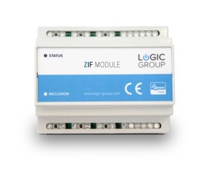 Smarthus - Logic Group ZIF5020 Z-Wave DIN-Rail Smart Module for Automation Systems - ZIF5020