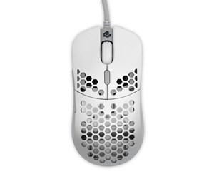 Mus - G-Wolves Hati Gaming Mouse - White/Grey Matte - Gaming mus - Optisk - 6 - Hvit - HT-M3360-WHGRM