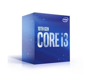 Prosessor/CPU - Intel Core i3-10100 Comet Lake Prosessor/CPU - 4 kjerner - 3.6 GHz - Intel LGA1200 - Intel Boks (med kjøler) - BX8070110100