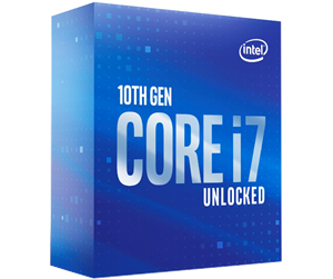 Prosessor/CPU - Intel Core i7-10700K Comet Lake Prosessor/CPU - 8 kjerner - 3.8 GHz - Intel LGA1200 - Intel Boxed (uten kjøler) - BX8070110700K