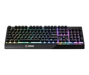 Tastatur - MSI Vigor GK30 - keyboard - US - Tastatur - Amerikansk Engelsk - Svart - S11-04US601-CLA