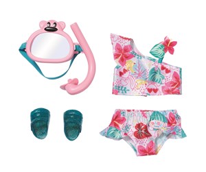 Dukker, Bamser & Utstyr - Baby Born Holiday Deluxe Bikini Set 43cm - 829240