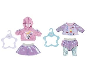 Dukker, Bamser & Utstyr - Baby Born Fashion 2 assorted 43cm - 828182