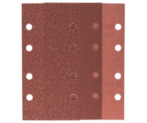 Slipemaskin - Bosch 10-delers slipepapirsett for plansliper G= 60, 120, 180 - 2609256A93