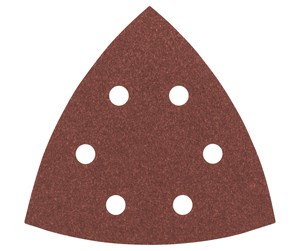 Slipemaskin - Bosch 5-delers slipebladsett til deltasliper G= 120 - 2609256A58