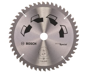 Sirkelsag - Bosch Sirkelsagblad SPECIAL D= 184 mm, borediameter= 16 mm, T= 48 - 2609256890