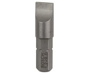 Bormaskin & Bits - Bosch Skrutrekkerbits, ekstra hard S 1,2x8,0, 25 mm - 2607001468