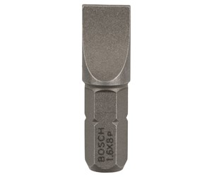 Bormaskin & Bits - Bosch Skrutrekkerbits, ekstra hard S 1,6x8,0, 25 mm - 2607001471