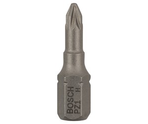 Bormaskin & Bits - Bosch Skrutrekkerbits, ekstra hard PZ 1, 25 mm - 2607001556