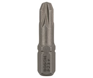 Bormaskin & Bits - Bosch Skrutrekkerbits, ekstra hard PZ 3, 25 mm - 2607001562