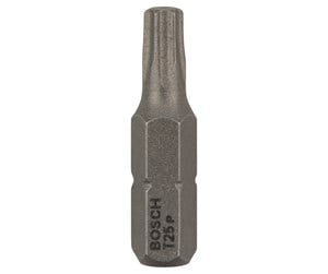 Bormaskin & Bits - Bosch Skrutrekkerbits, ekstra hard T25, 25 mm - 2607002497