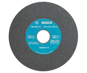 Slipemaskin - Bosch Slipeskive til benkesliper 175 mm, 32 mm, 60 - 2608600110