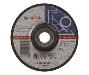 Verktøy - Bosch Skrubbeskive krum Expert for Metal A 30 T BF, 150 mm, 6,0 mm - 2608600389