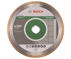 Vinkelsliper - Bosch Diamantkappeskive standard for Ceramic 200 x 25,40 x 1,6 x 7 mm - 2608602537