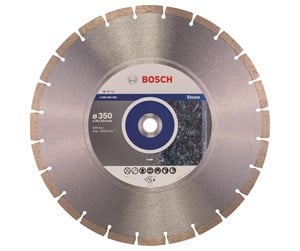 Verktøy - Bosch Diamantkappeskive standard for Stone 350 x 20/25,40 x 3,1 x 10 mm - 2608602603