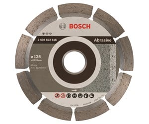 Verktøy - Bosch Diamankappeskive standard for Abrasive 125 x 22,23 x 6 x 7 mm - 2608602616