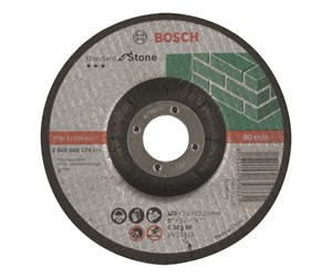 Verktøy - Bosch Kappeskive, krummet, Standard for Stone C 30 S BF, 125 mm, 22,23 mm, 2,5 mm - 2608603174