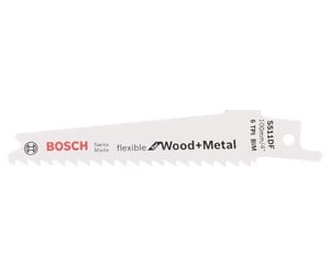 Bajonettsag - Bosch Bajonettsagblad S 511 DF Flexible for Wood and Metal - 2608657722