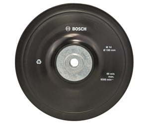 Vinkelsliper - Bosch Slipetallerken, standard, M14, 180 mm 180 mm, 8500 o/min - 2608601209