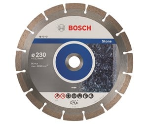 Vinkelsliper - Bosch Diamantkappeskive standard for Stone 230 x 22,23 x 2,3 x 10 mm - 2608603238