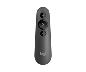 Fjernkontroll - Logitech R500s Laser Presentation Remote - Graphite - 910-005843