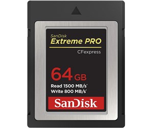 Minnekort - SanDisk Extreme Pro CFexpress - 1700MB/s - 64GB - SDCFE-064G-GN4NN