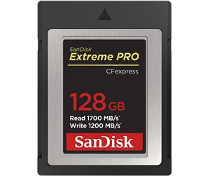 Minnekort - SanDisk Extreme Pro CFexpress - 1700MB/s - 128GB - SDCFE-128G-GN4NN